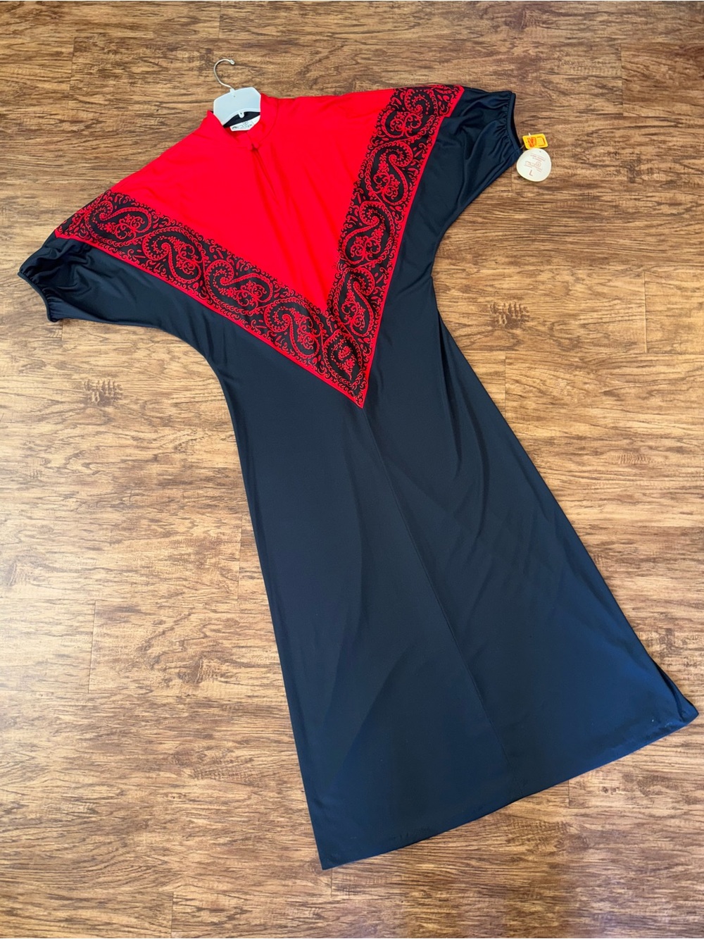 Vintage Deadstock Alfred Shaheen maxi dress